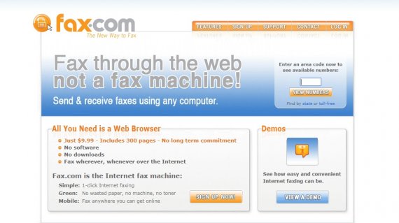fax.com online fax services